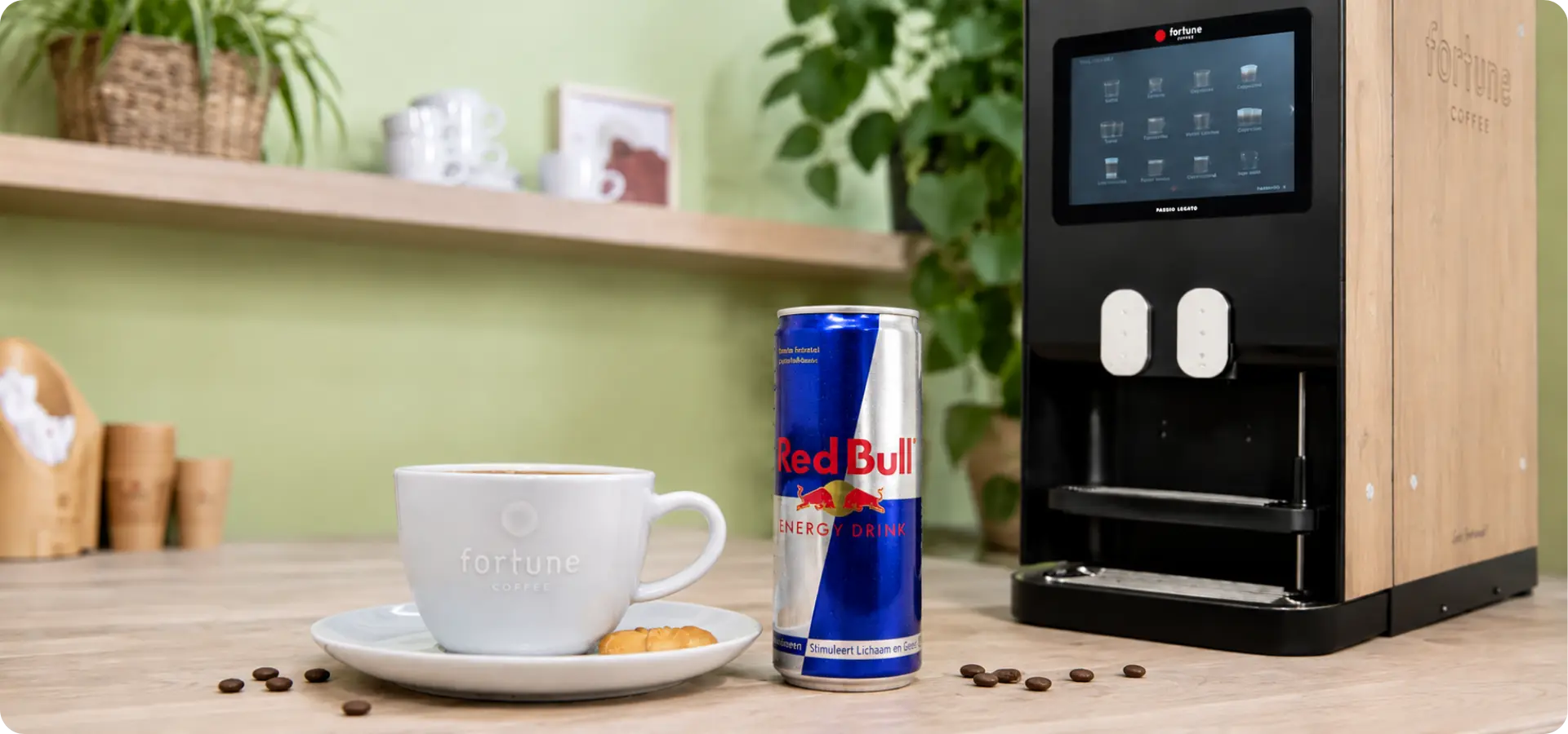 Red bull vs koffie
